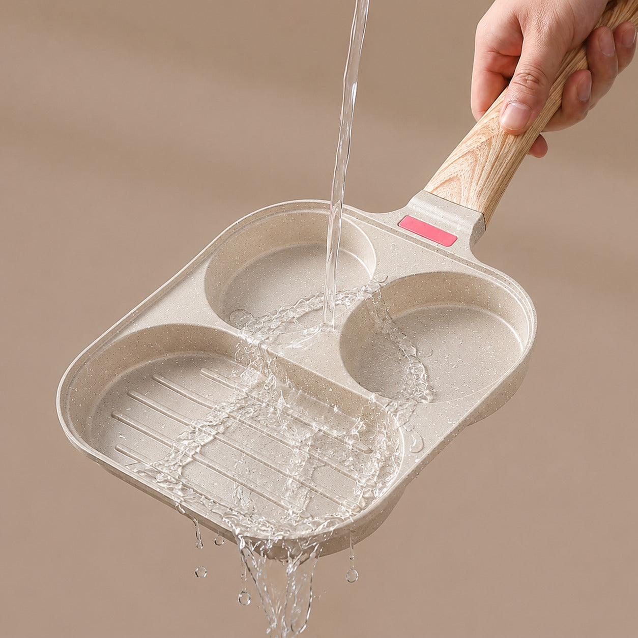 3-in-1 Divided Non-Stick Pan