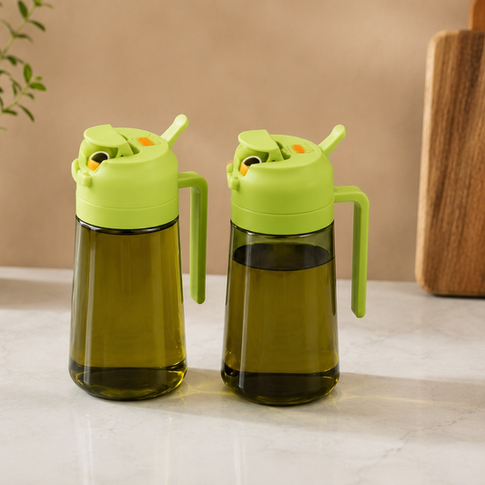 2-in-1 Oil Sprayer & Dispenser Bottle